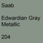 Preview: Saab, Edwardian Gray Metallic, 204.